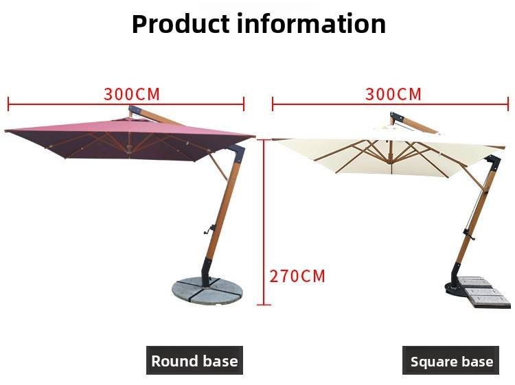 large outdoor umbrella