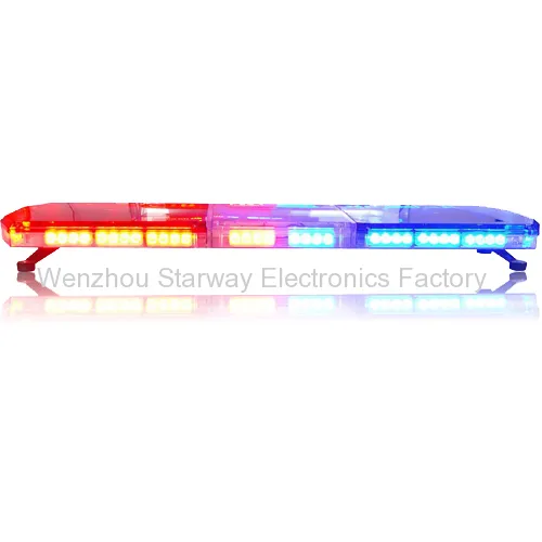 Streamlined Lightbar For For Police, Fire, Emergency Vehicle 