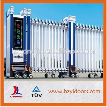 Jinfu double columns modern folding gate