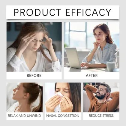 Private Brand Quick Relief Clears Stuffy Nose Breathe Easy Refreshing Essential Oils Aromatic Menthol Nasal Inhaler Sticks