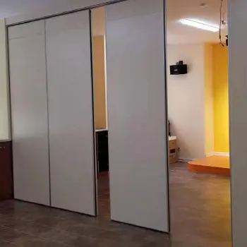 Motorized Window Panel Track Shades