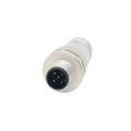 Terminais de parafuso 5pin metal m12 conector de plugue blindado