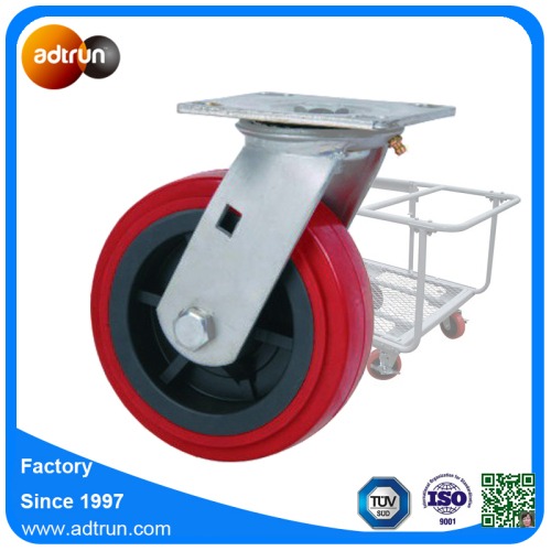 200 kg Capaciteit PU Stoke Case Casters