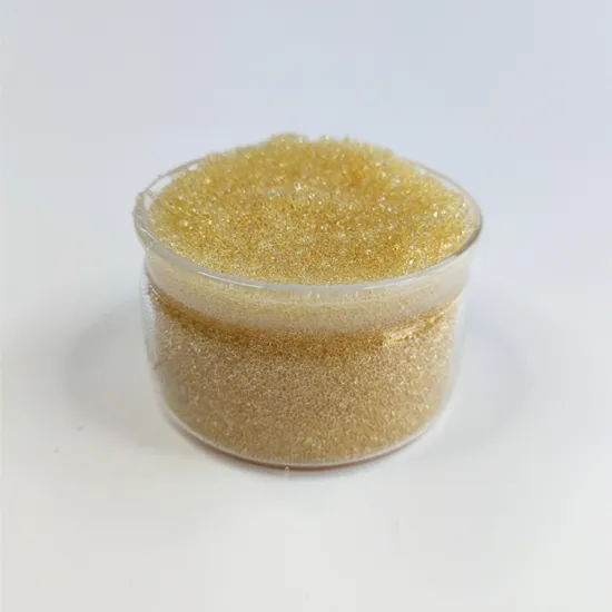 Ion Exchange Resin 001X7 Water Softener Cation Exchange Resin