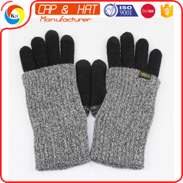 Fashion Multifunction Knitted Winter Screen Touch Gloves for smartphones two-piece suit