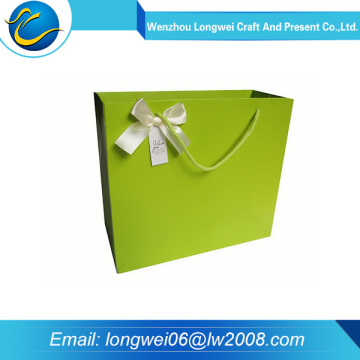 New Design eco paper shopping bag with logo print