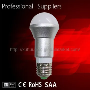 Aluminum/Glass/PC LED 7W bulb convenient safe and reliable