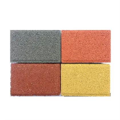 Permeable color ecological permeable floor