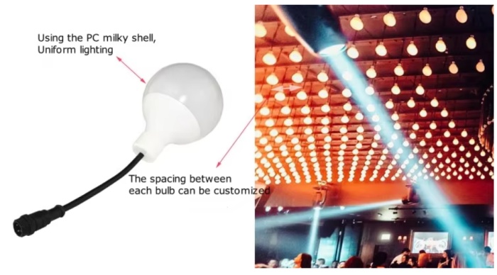 80mm DMX Pixel Bulb 80mm DMX Pixel Bulb