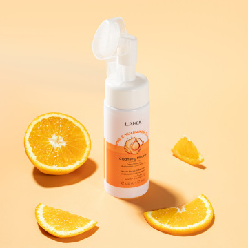 Natural Organic VC Foam Face Wash: Anti-Aging, Whitening, Deep Cleansing with Vitamin Foaming Facial Cleanser