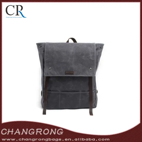 custom vintage make canvas backpack