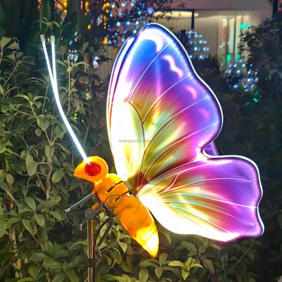 Rainproof LED Dynamic Butterfly Wing Motif Lights: A Stunning Garden and Landscape Lighting Solution