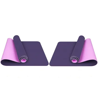 Fitness Black Exercise Mats Workout Yoga