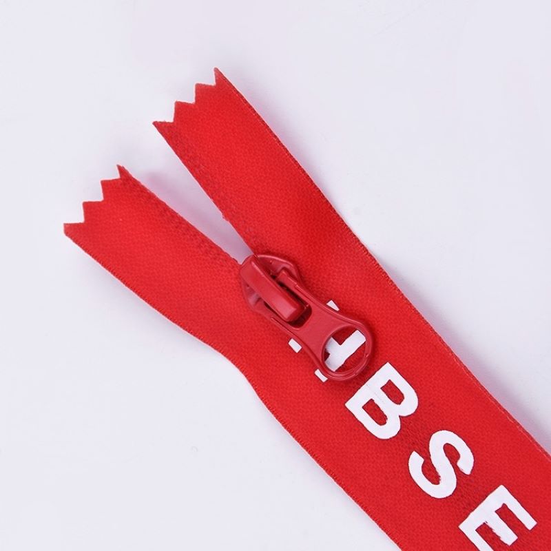 Hot sale secure concealed long zippers for bags