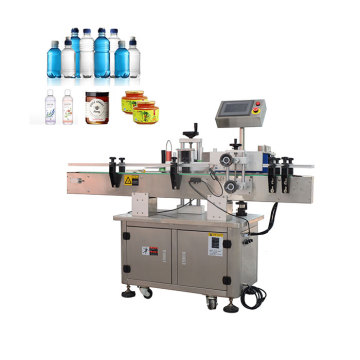 Hot Melt Oval Glue Bottle Labeling Machine