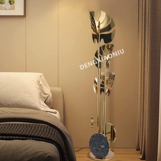 Creative Luxury Sofa Bedroom Metal Floor Lamp