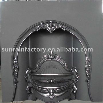 europe cast iron indoor metal wood burning insert fireplaces/indoor metal fireplace stove