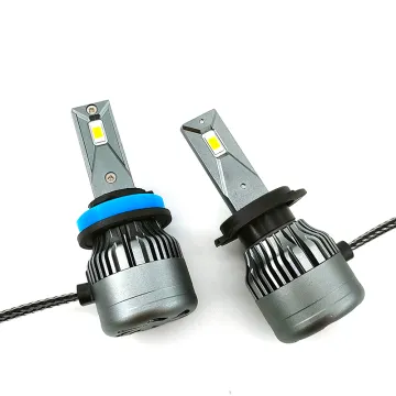V20 60W Super Bright LED Headlamp H4 H7 H11 6000K CSP Chip Car Headlight Bulb