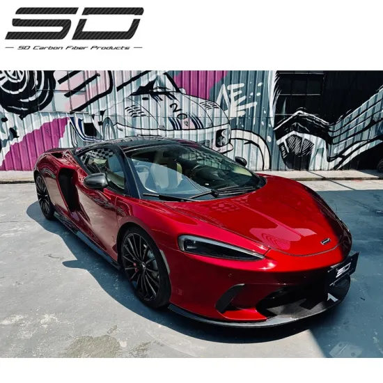 Novite Style Carbon Fiber Body Kit for McLaren GT: Pedals, Front Lip, Diffuser, Side Skirts