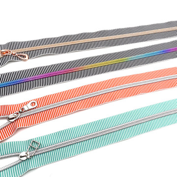 ซิป Nylon Nylon Tape Tape Custom