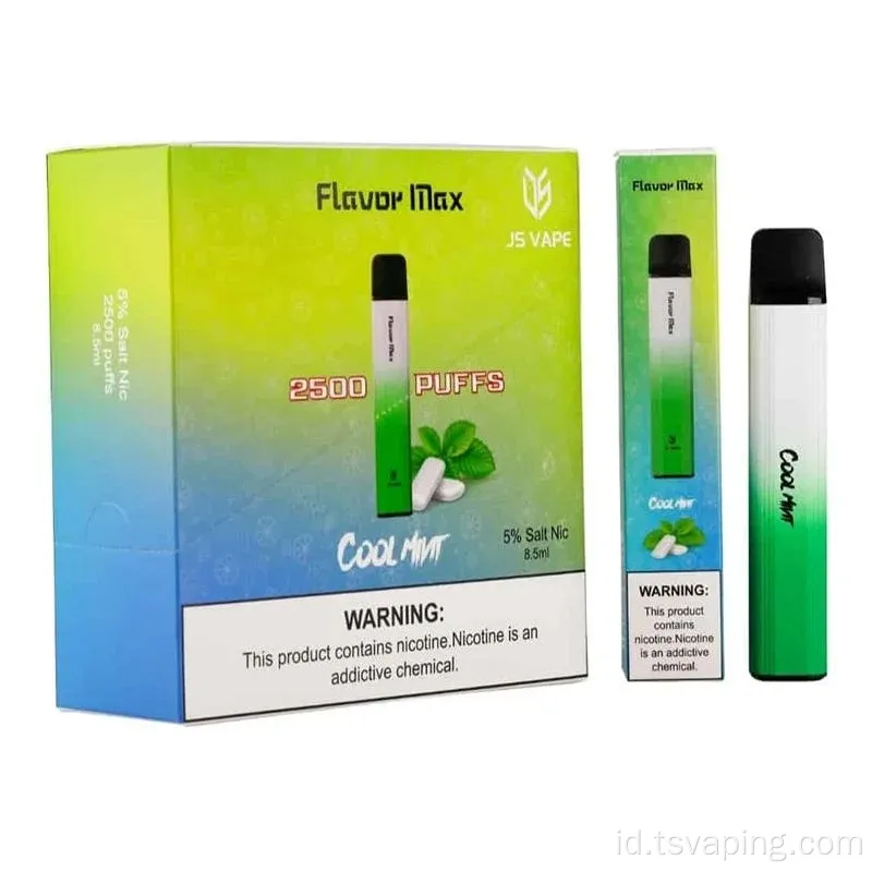 Koil mesh dispossble vape jsvape max 2500 puffs