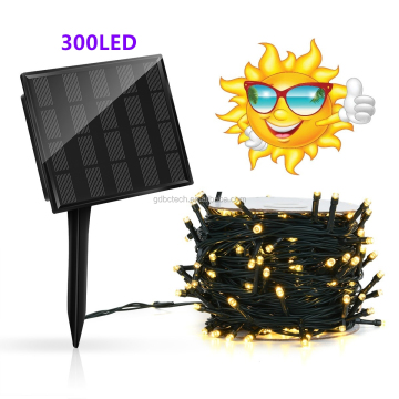 Colorful Holiday Fairy Deco New Product Rgb Powered String Light With Solar Panel For Christmas Lighting
