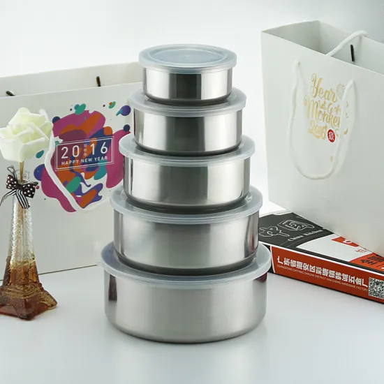Stainless Steel Sealed Bowl With Cover