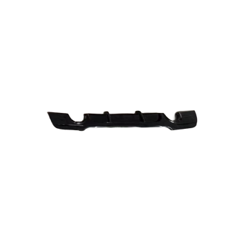 Gloss Black Bilateral Single Out Rear Diffuser M-Performance Style for BMW 3 Series E92 M-Tech
