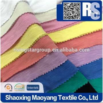 Risingstar China factory High Quality rayon knit slub fabric