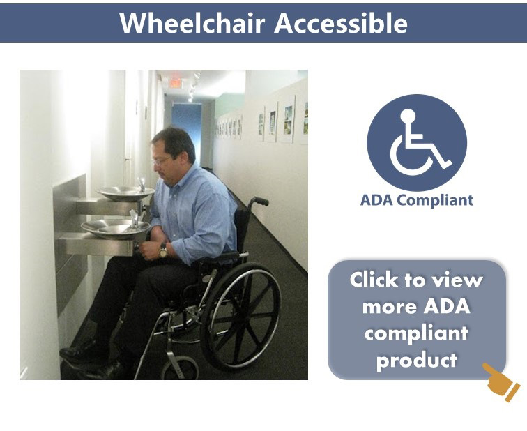 ada accessible drinking fountain