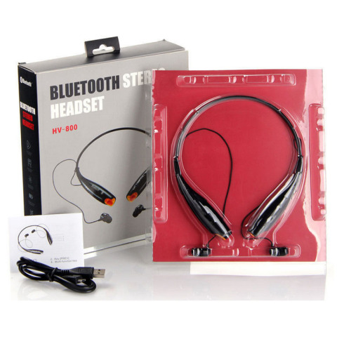 HV-800 draadloze Bluetooth Handfree Stereo Headset oortelefoon voor iPhone LG Samsung