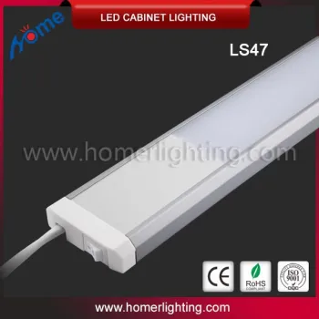 100-240V AC input super slim LED above cabinet lighting