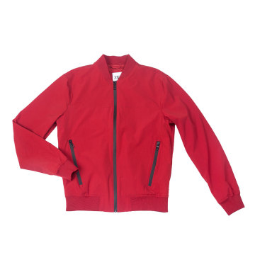 Men`s stretch nylon bomber jacket