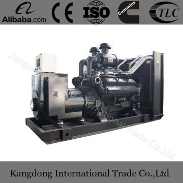 Famous Chinese engine Shangchai standby 625KVA diesel generator electric