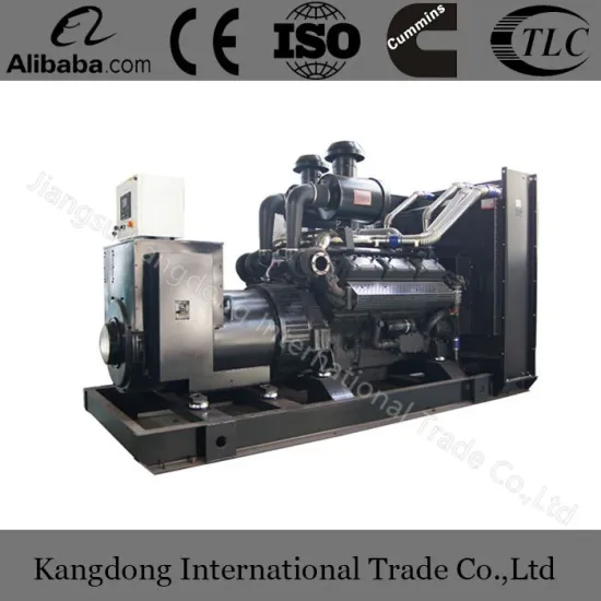 Famous Chinese engine Shangchai standby 625KVA diesel generator electric