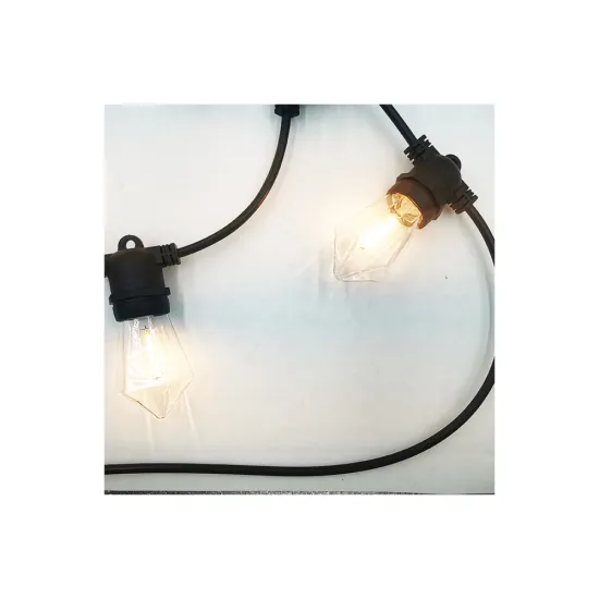 Hot Sales: Heavy Duty 48 Ft Outdoor Garden E26/E27 Diamond String Lights