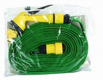 15m garden hose with 4-way nozzle kit