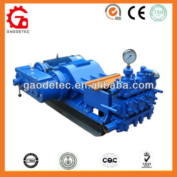 China manufacture CE three cylinder single acting piston grout pump
