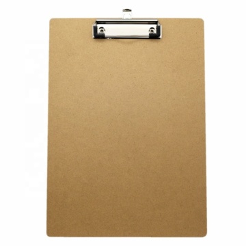 Wooden A4 Clipboard with Hanging Hole for Office and School