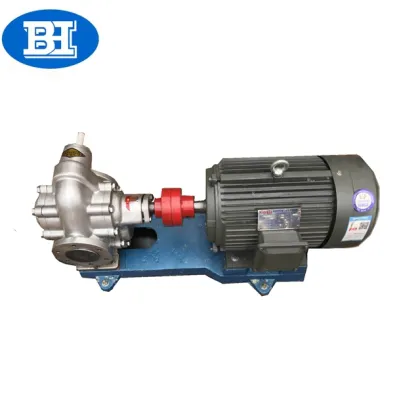 External gear driven lubrication system oil pump