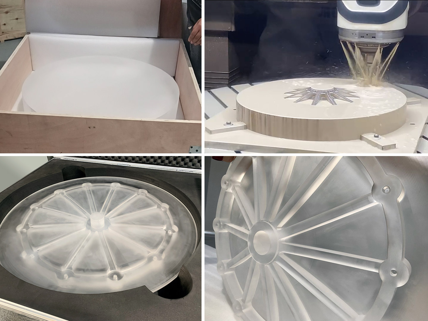 custom telescope mirror blank