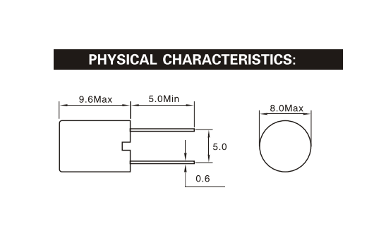 waterproof leaded inductor