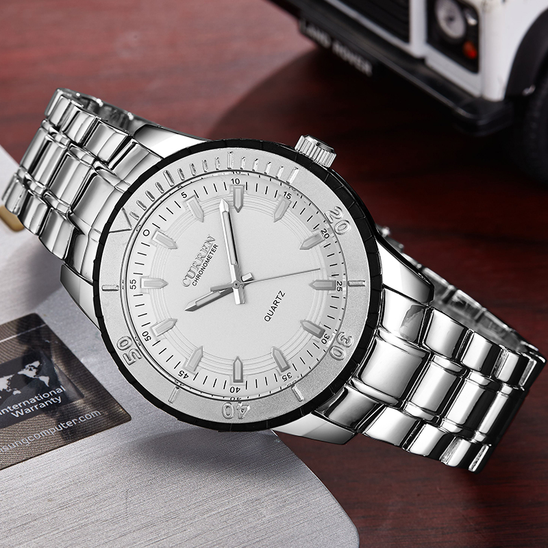 Luxury Gold Watches Quartz  Men 