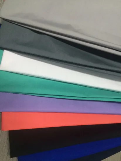 dyed woven poplin shirt fabric