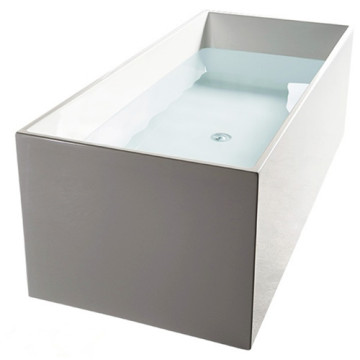 One Person Soaking Freestanding Acrylic Bathtub