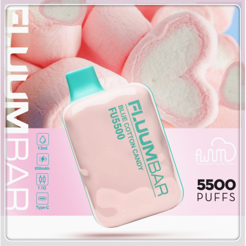 Fluum Bar 5500 퍼프 일회용 vape