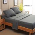 100% Cotton 4pcs Knitted Bed Sheet Set