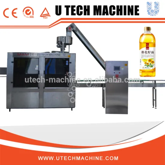Automatic Rotary Oil Filling Machine