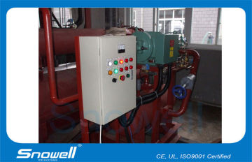 20t/d Seawater / Salt Water Slurry Ice Machine For Fish Processing Plant Customized