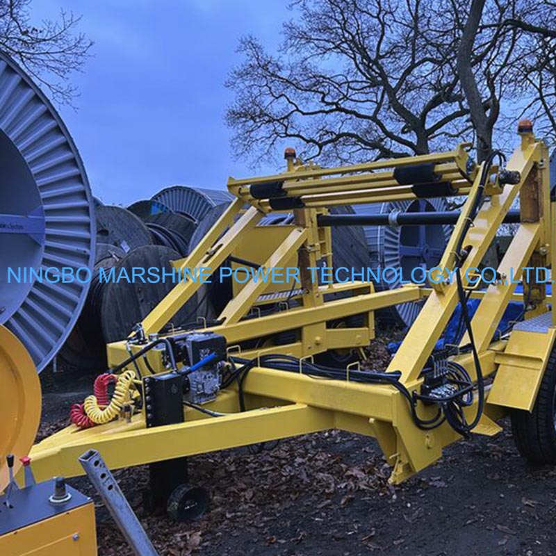 Twin Axle Hydraulic Drum Trailer Twin Axle Hydraulic Drum Trailer